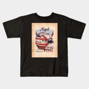 1992 Nigel Mansell Kids T-Shirt